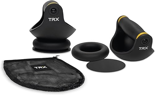 TRX Push-It - Asas de flexión para entrenamiento de fuerza, entrenamientos de gimnasio en casa, equipo de ejercicio de núcleo y parte superior del