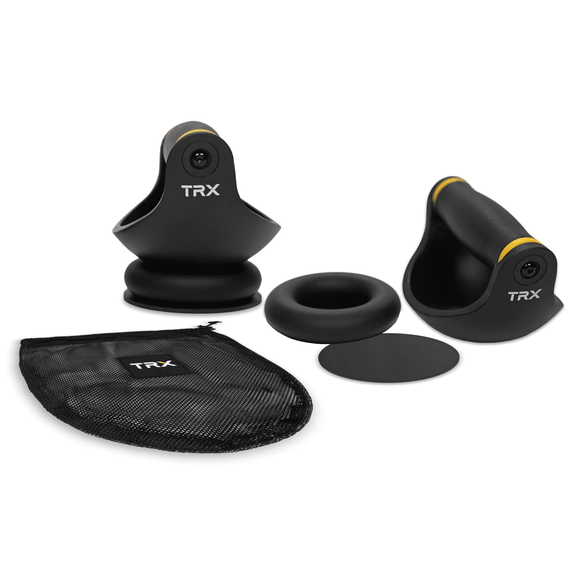 TRX Push-It - Maniglie per flessioni per allenamento della forza, allenamenti in palestra a casa, attrezzatura per esercizi di core e parte superiore del corpo, supporti ergonomici per flessioni per