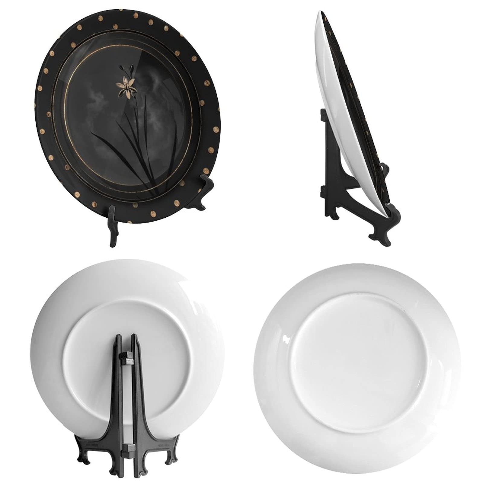 Golden Rabbit Enamelware Fresh Produce Collection Pears Charger 12.5 Inch