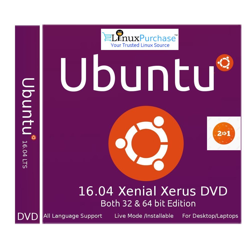 Ubuntu Linux 16.04 LTS 32 & 64 Bit DVD - Latest Long Term Support Release (DVD) (B01M35RKJG) Amazon Price History, Amazon Price Tracker