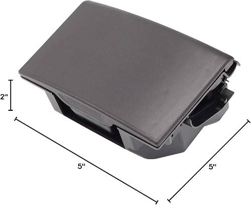 Miniatura 8 de Portavasos de consola compatible con Nissan Pathfinder 2005-2012, Nissan Xterra 2005-2015, Nissan Frontier 2005-2019 reemplaza 96965-ZP00C