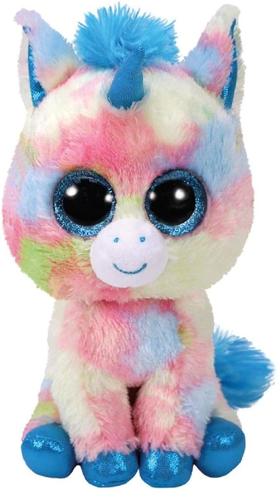 TY- Beanie Boo's Blitz, unicornio, Color azul, 23 cm (United Labels Ibérica 37261TY) , color - modelo surtido
