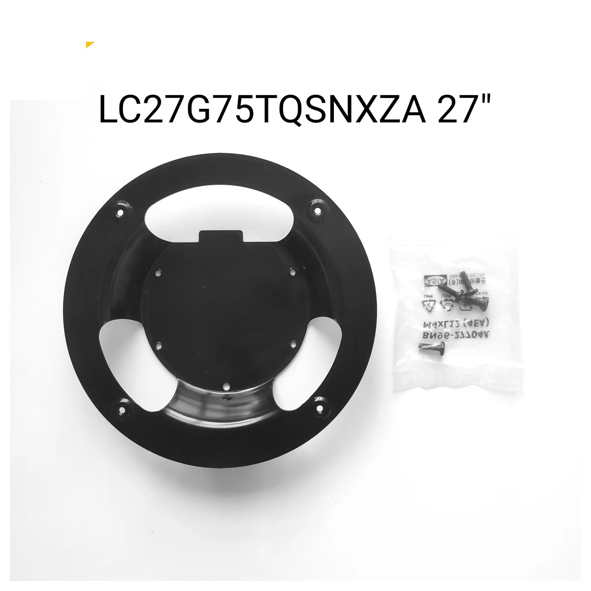 Piastra adattatore for montaggio VESA, S28BG702EC S28BG700EC S27BG650 C27G75TQSW C27G75TQSC, compatibile con Samsung, G7 LC27G75TQSNXZA 27"