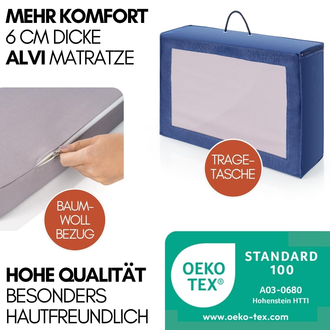 hauck Kinderreisebett Sleep N Play Go Plus XXL-Set – inkl. Matratze, Spannbettlaken, Insektenschutz & wasserdichter Betteinlage – faltbares Babyreisebett – Dusty Cork