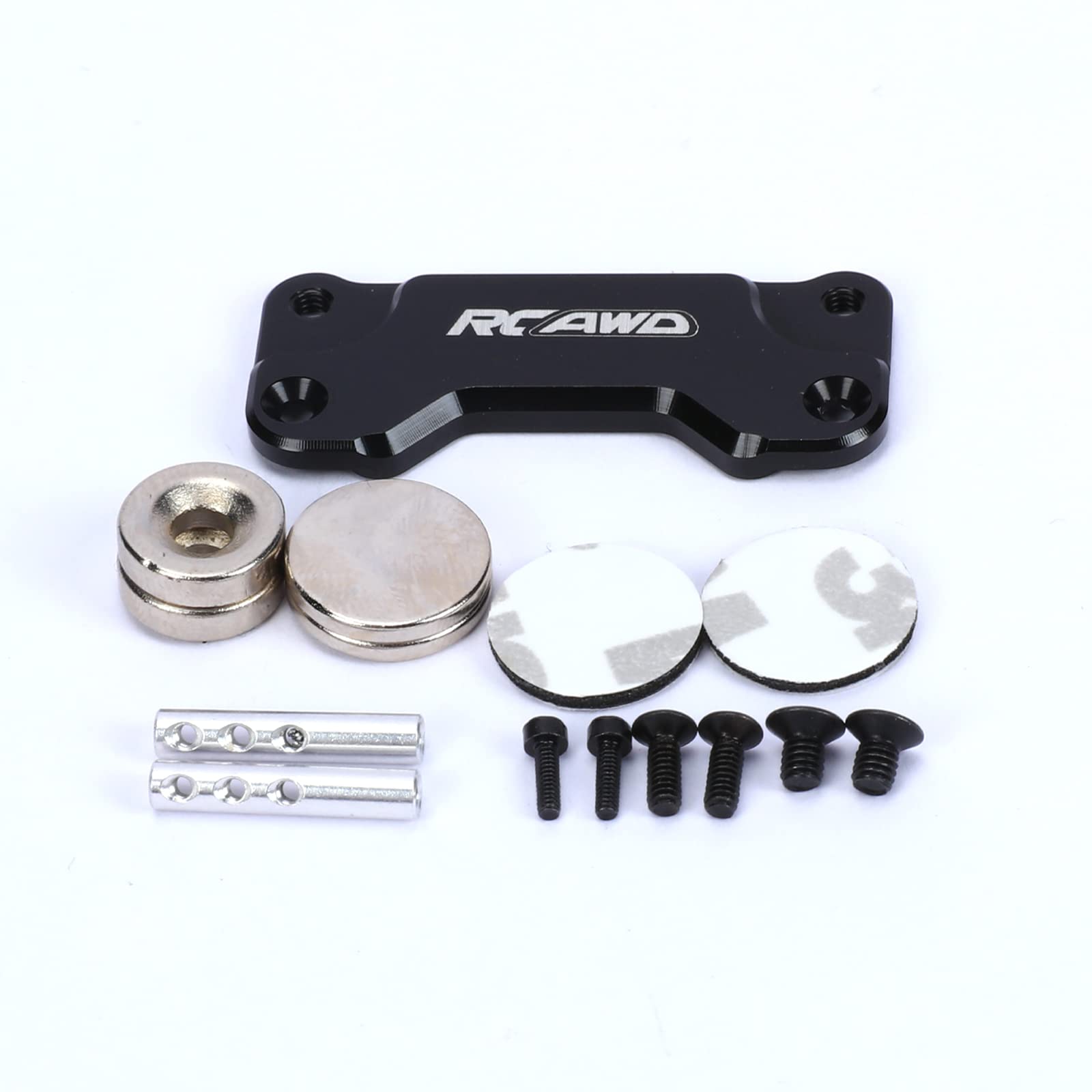 RCAWD Magnetic Body Clips Posts Set for Axial 1/24 SCX24 1967 Chevrolet C10 4WD Truck Black