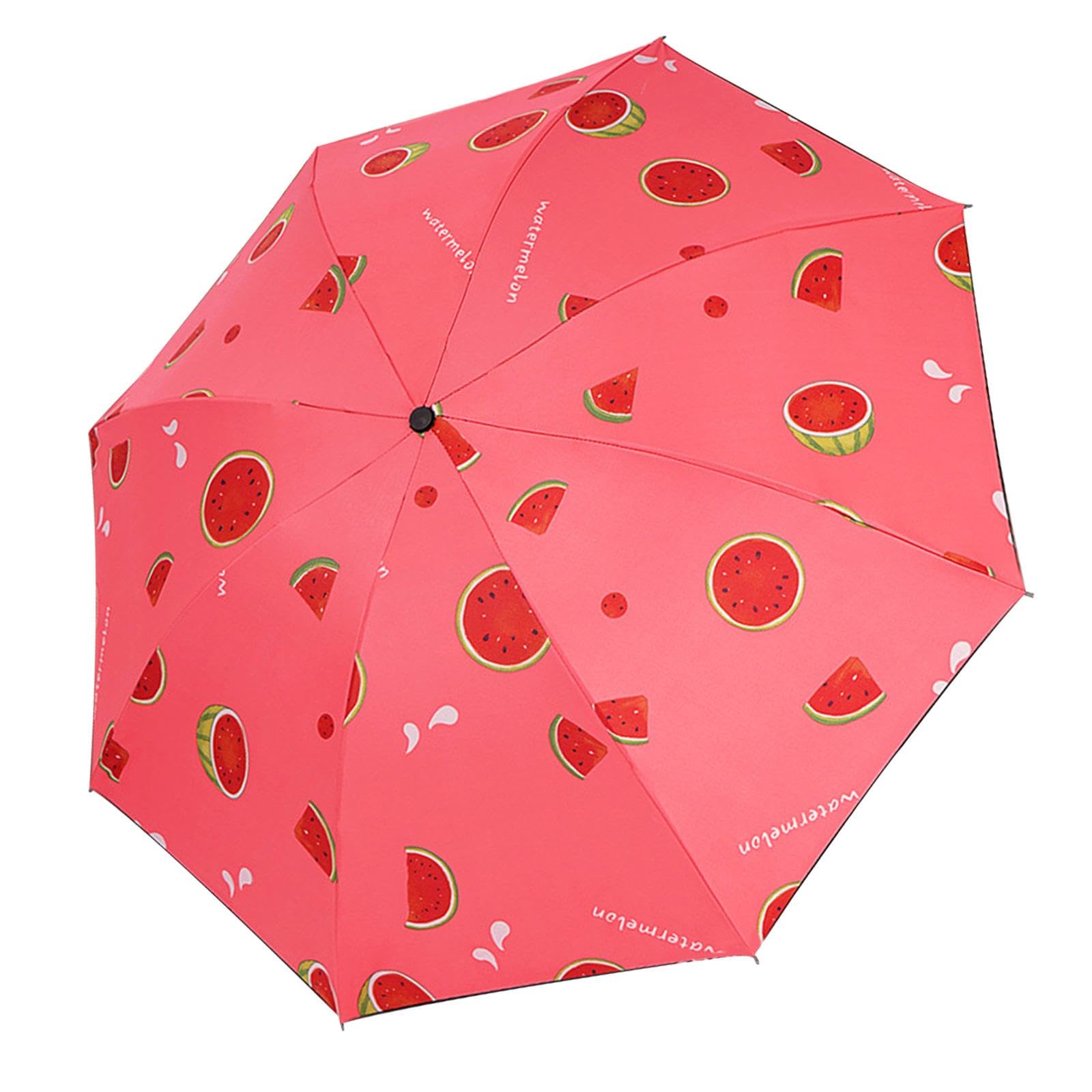 Portable Umbrella Creative Manual Open Folding Umbrella for Girls Kids Women-image-42