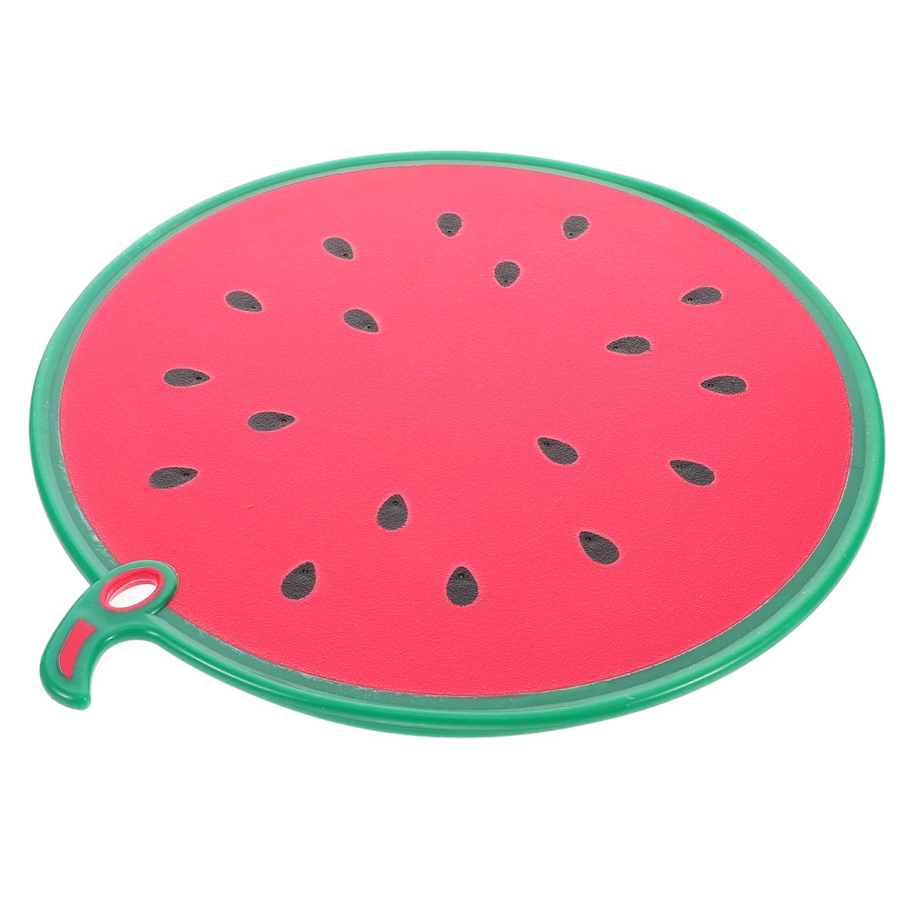 Mehrzweck-Schneidebrett Wassermelonenform 11.81X10.83 Zoll Mit Saftrille Und Rutschfestem Griff Für Obst Gemüse Babynahrung Spülmaschinenfest