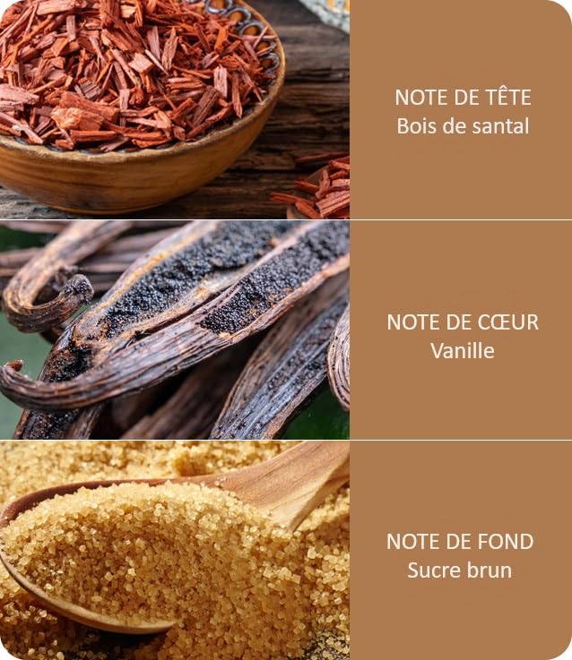 Bougie parfumée grande jarre cadeau idéal décoration maison cire soja