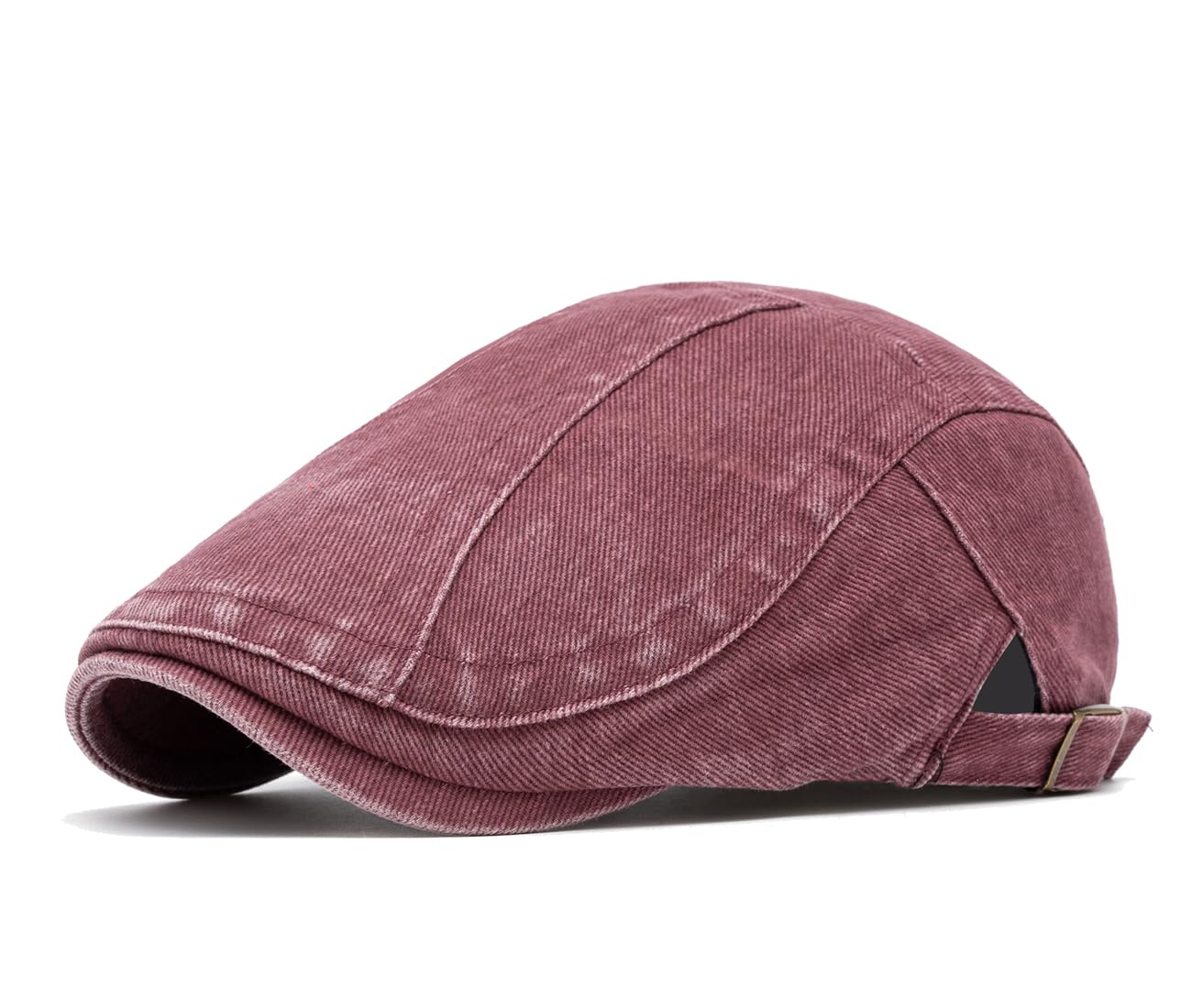 Quanhaigou Unisex Denim Newsboy Hats Flat Ivy Gatsby Cabbie Driving Berets Hat Cotton Dad Cap for Men Women