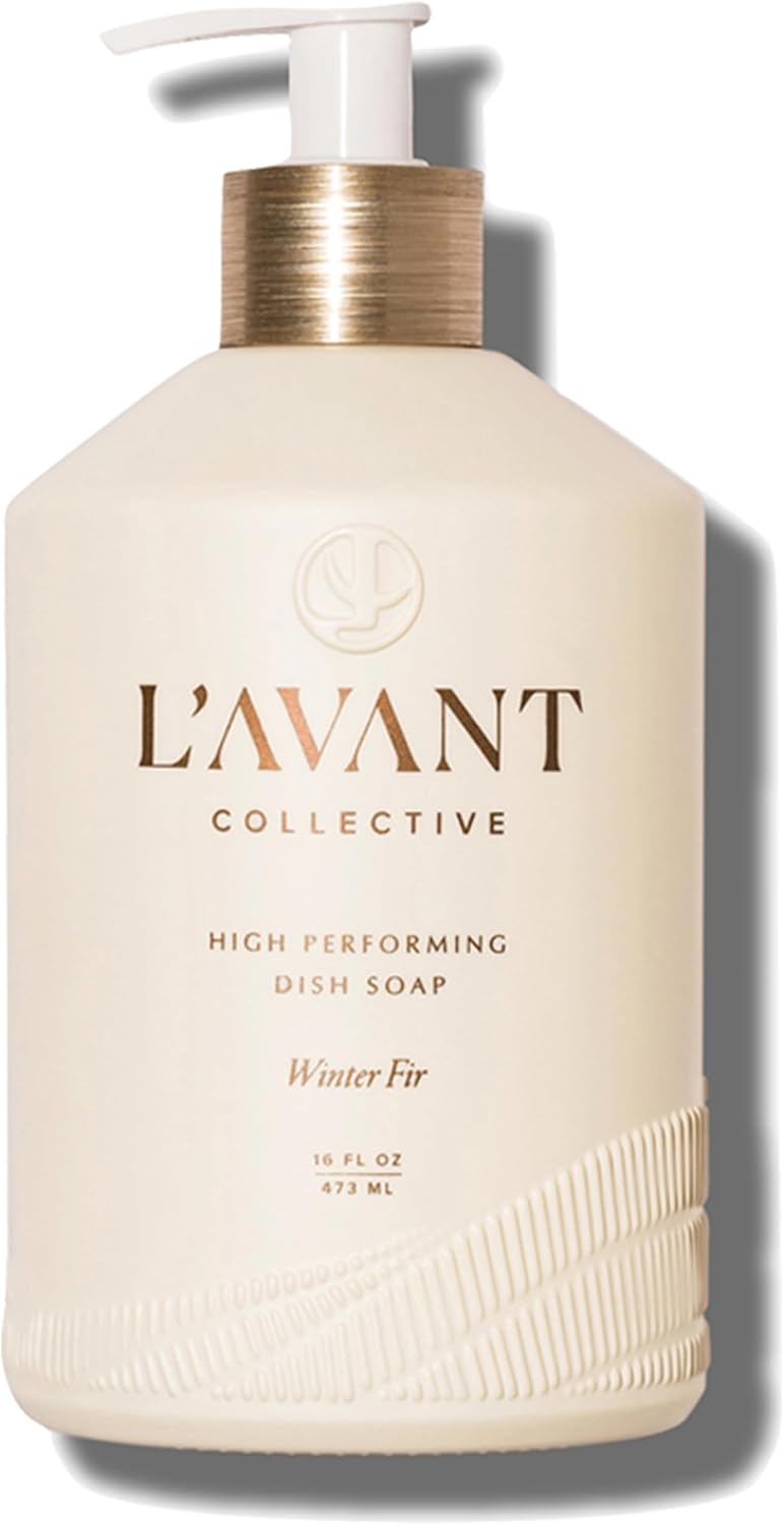 LAVANT Collective | Plant Based Dish Soap Liquid | Natural Cleaning Supplies & High Performing Dish Detergent | Formula for Sensitive Skin, Grease Removal, & Everyday Cleaning | Winter Fir Scent - Image 2