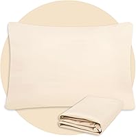 Vista 14 de Safe and Sound Protector de almohada impermeable con cremallera, funda de almohada suave y transpirable de microfibra tamaño estándar, funda