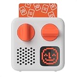 Mini &lpar;2024 Edition&rpar; &plus; Make Your Own Card – Kids Screen-Free Bluetooth Audio Player&comma; All-in-1 Travel Device Plays Stories Music Podcast Radio Ok-to-Wake Clock&comma; Use as Speaker or with Headphones