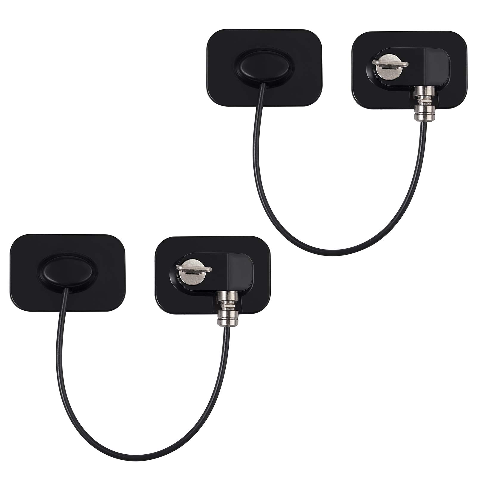 2 Blocca Cassetti Per Bambini - Sicurezza Per Armadi, Frigorifero, Finestre | Serratura Con Cavo Regolabile - Foto 8