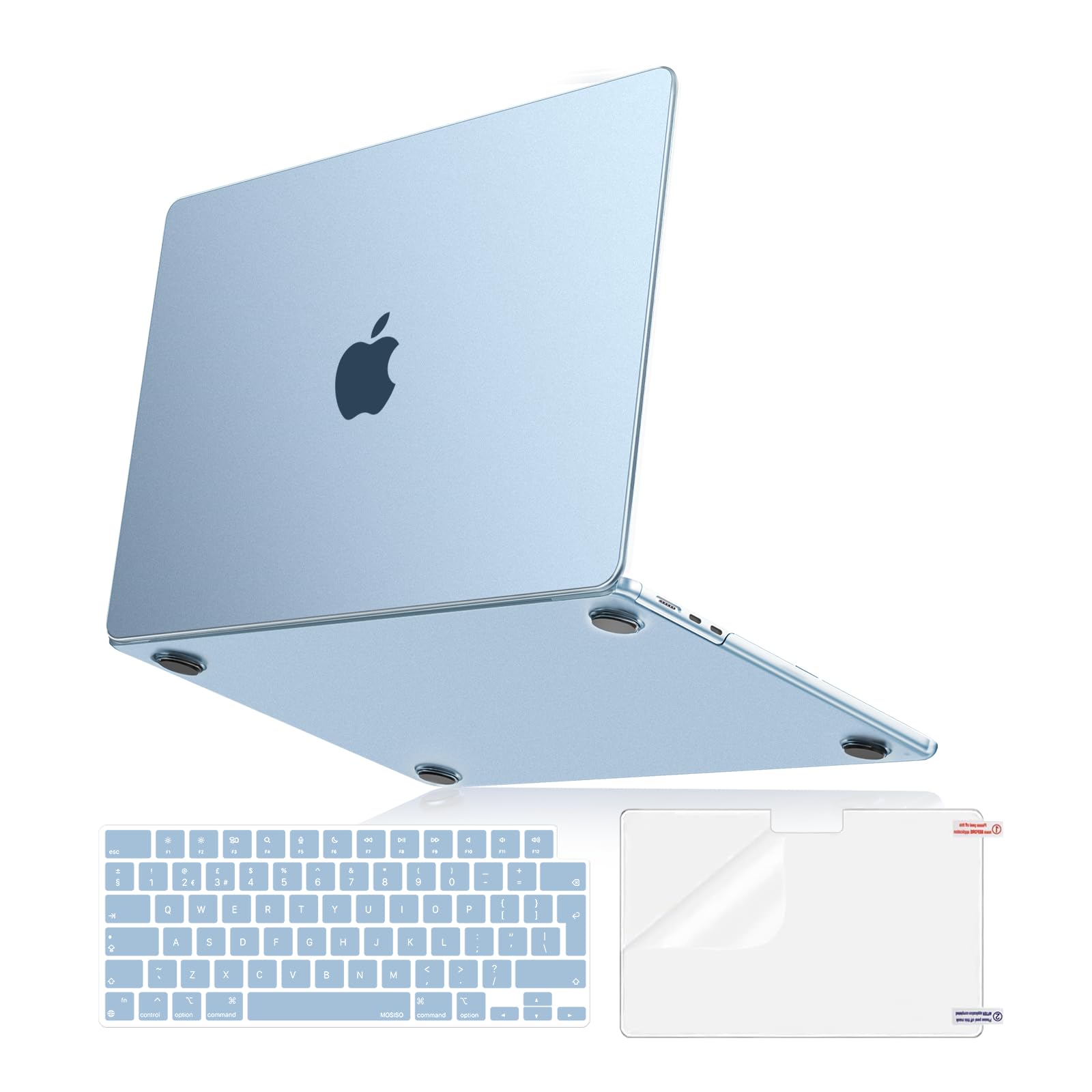 MOSISO Coque Compatible Avec MacBook Air 15 2025 2024 2023 M4 A3241 M3 A3114 M2