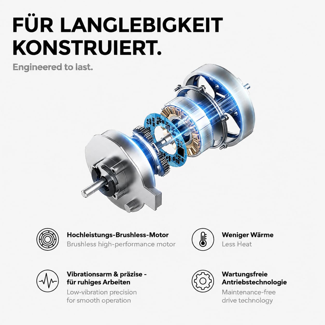 Promed The File 3030-X Akku-Nagelfräser 30.000 U/min – Profi Maniküre Pediküre Set, kabellose Nagelfeile elektrisch, Fußpflege Set elektrisch, Fräser Nägel - mit Brushless-Motor, USB-C, LCD-Display