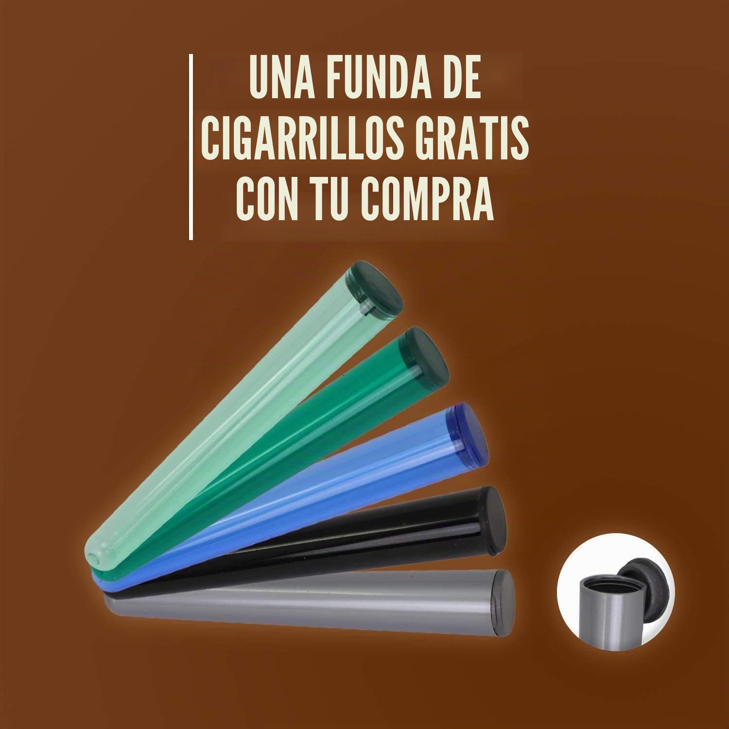 actiTube - Juego de filtros de carbón activo Slim Kogu, 7,1 mm, incluye un saverette, 10x50 (500)