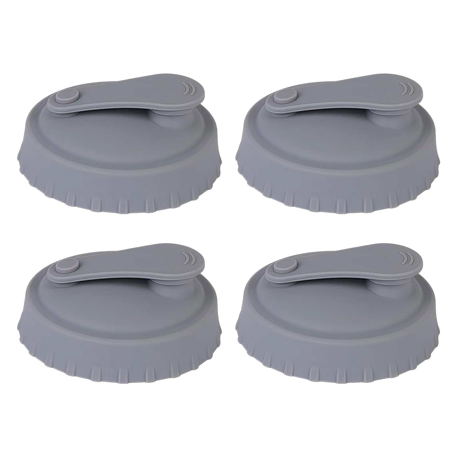 NEWFT Dishwasher Safe Silicone Can Lid Generic Fit For Most Sodas Can Efficient Leak Covers Sturdy Beverage Storage Solu