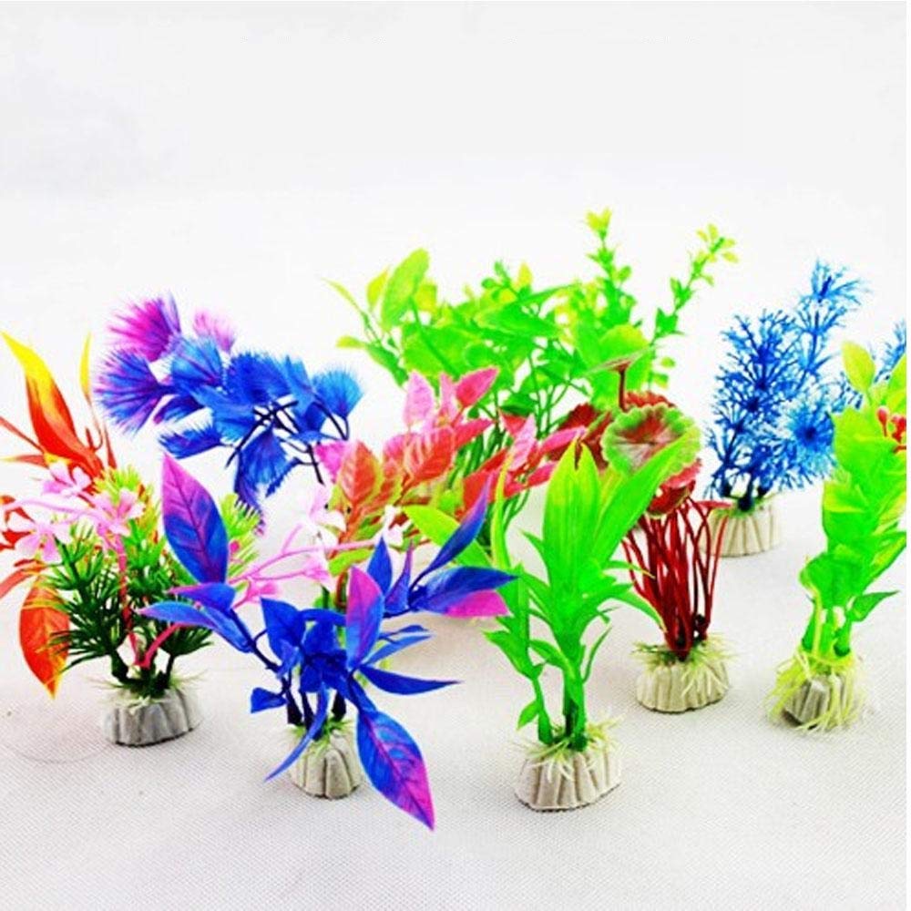 AQUAPETZWORLD Aquarium Plastic Plant Multicolor Fish Tank Decoration Artificial Plant (Set of 10) (B08WRZH4Z5) Amazon Price History, Amazon Price Tracker