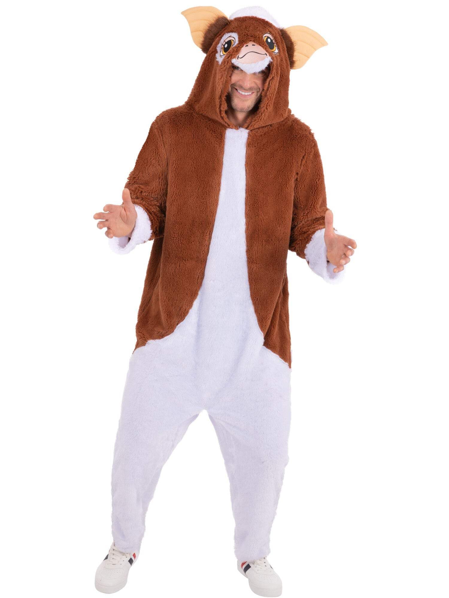 Smiffys Men's Brown, White Deluxe Gremlins Gizmo Costume