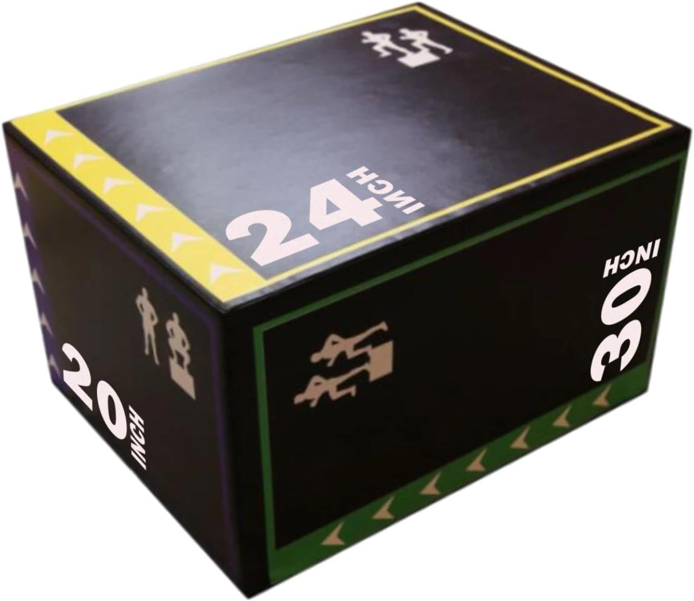 3 In 1 プライオメトリックジャンピングボックス プライオボックス ポータブルトレーニングボックス ステップアップボックス プラ