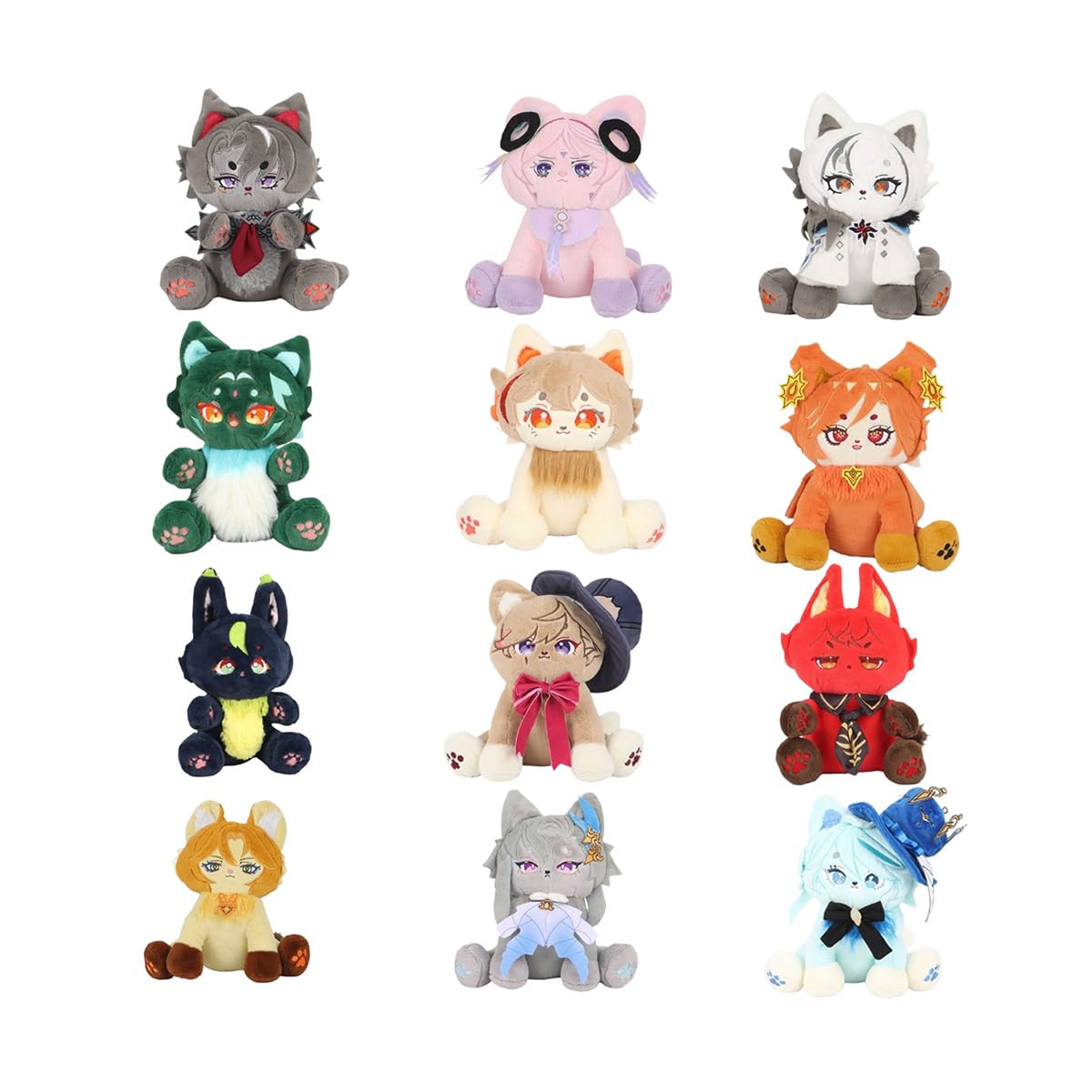 Amazon.co.jp: ぬいぐるみ 猫 フリーナ アルレッキーノ マーヴィカ