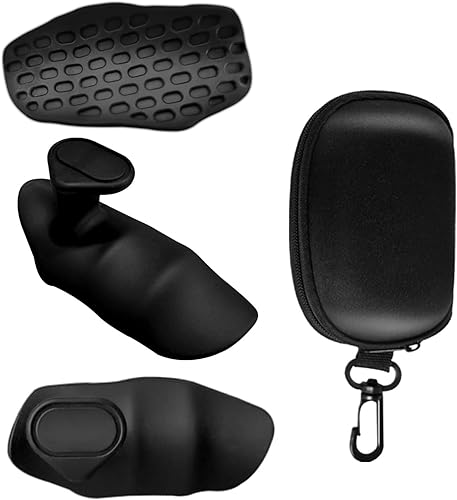 Rypt Grip - Almohadillas de goma antideslizante para levantamiento de pesas, ergonómicas, para gimnasio, guantes de fitness sin dedos, palmas