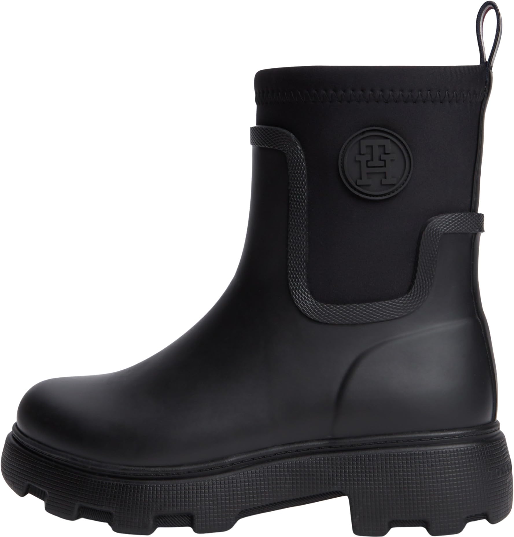 Tommy Hilfiger Th Stamp Warm Ankle Rain Boot Fw0fw09544 Stivali da pioggiaDonna