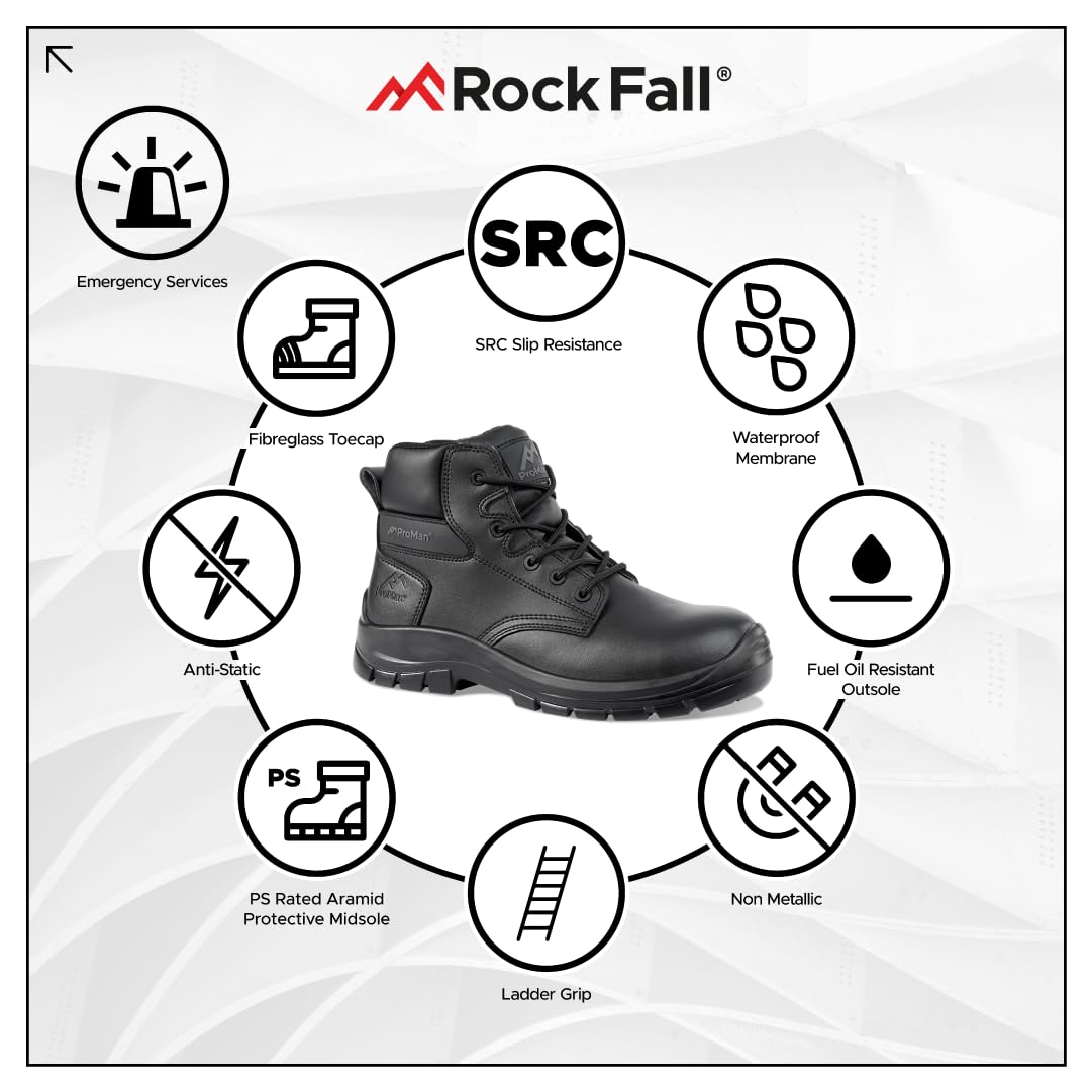 Rock Fall Georgia Botas de seguridadUnisex adulto