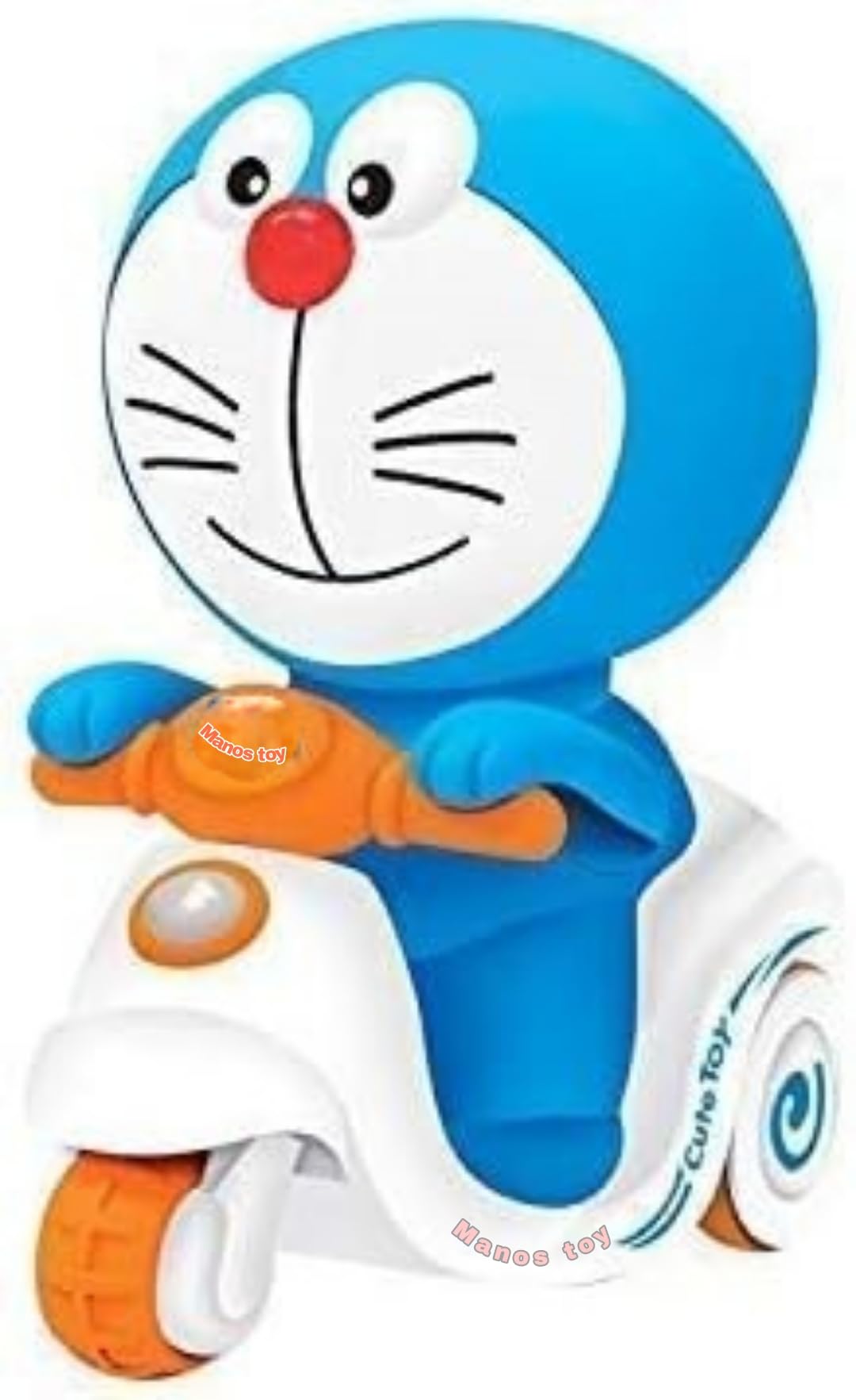 Manos Doraemon Friction Toy Scooter for Kids, Non-Battery Operated, Press Head to Move Forward Pack of 1 (B0D6L2NPWL) Amazon Price History, Amazon Price Tracker