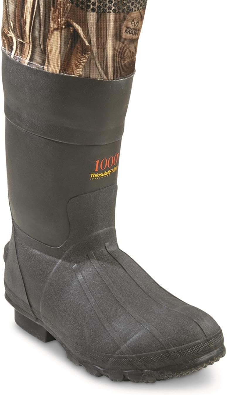 Guide Gear Men’s Hunting Chest Waders with Boots, Big and Tall Insulated, 1000 Gram