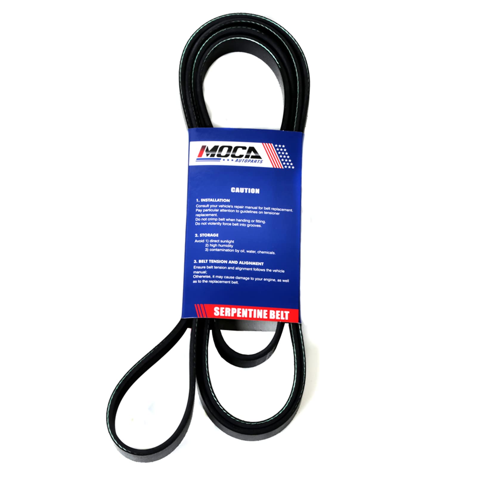 Amazon.com: MOCA 6PK2635 EPDM Serpentine Belt fits 1988-1989 for 