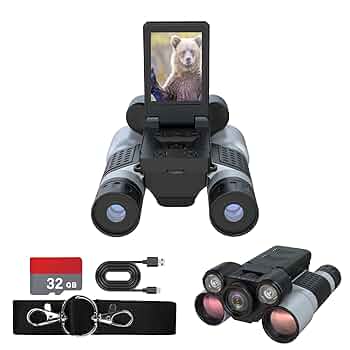 Amazon.co.jp: WGFXYBFY 4K 暗視ゴーグル、暗視双眼鏡、2.4