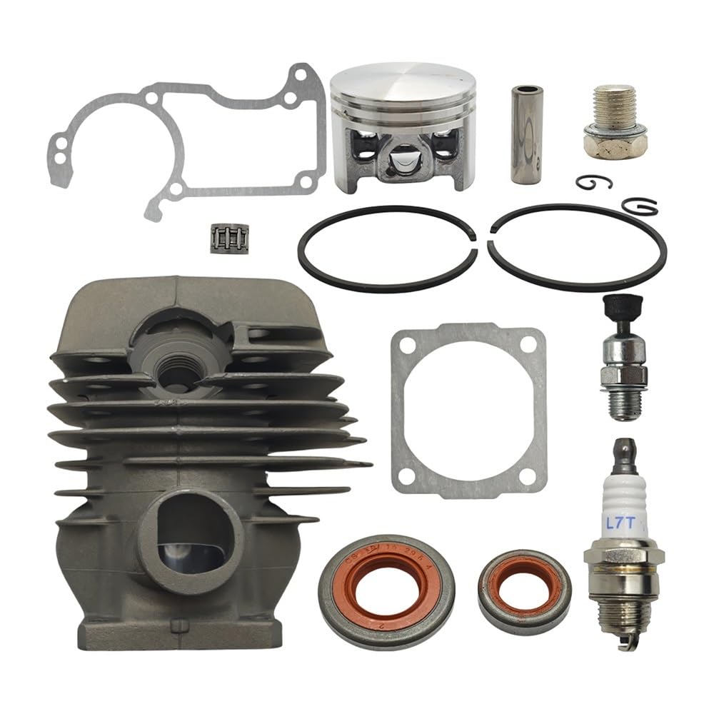 Ctasrim One Color 44.7Mm Ms260 Cylinder Piston Kit Compatible With 026 Ms260 026Pro Ms260c Chainsaw Parts With Needle Bearing
