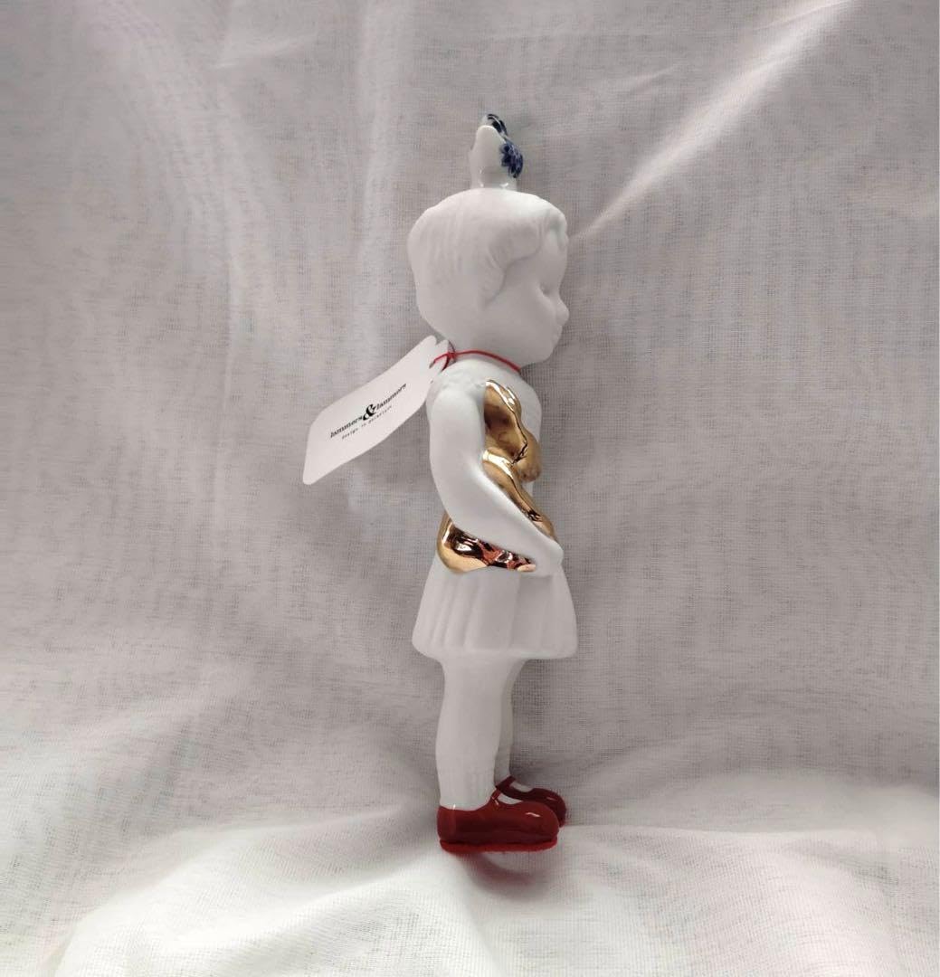 Amazon.co.jp: Lammers and Lammers クロネットドール 花瓶 ホワイト 