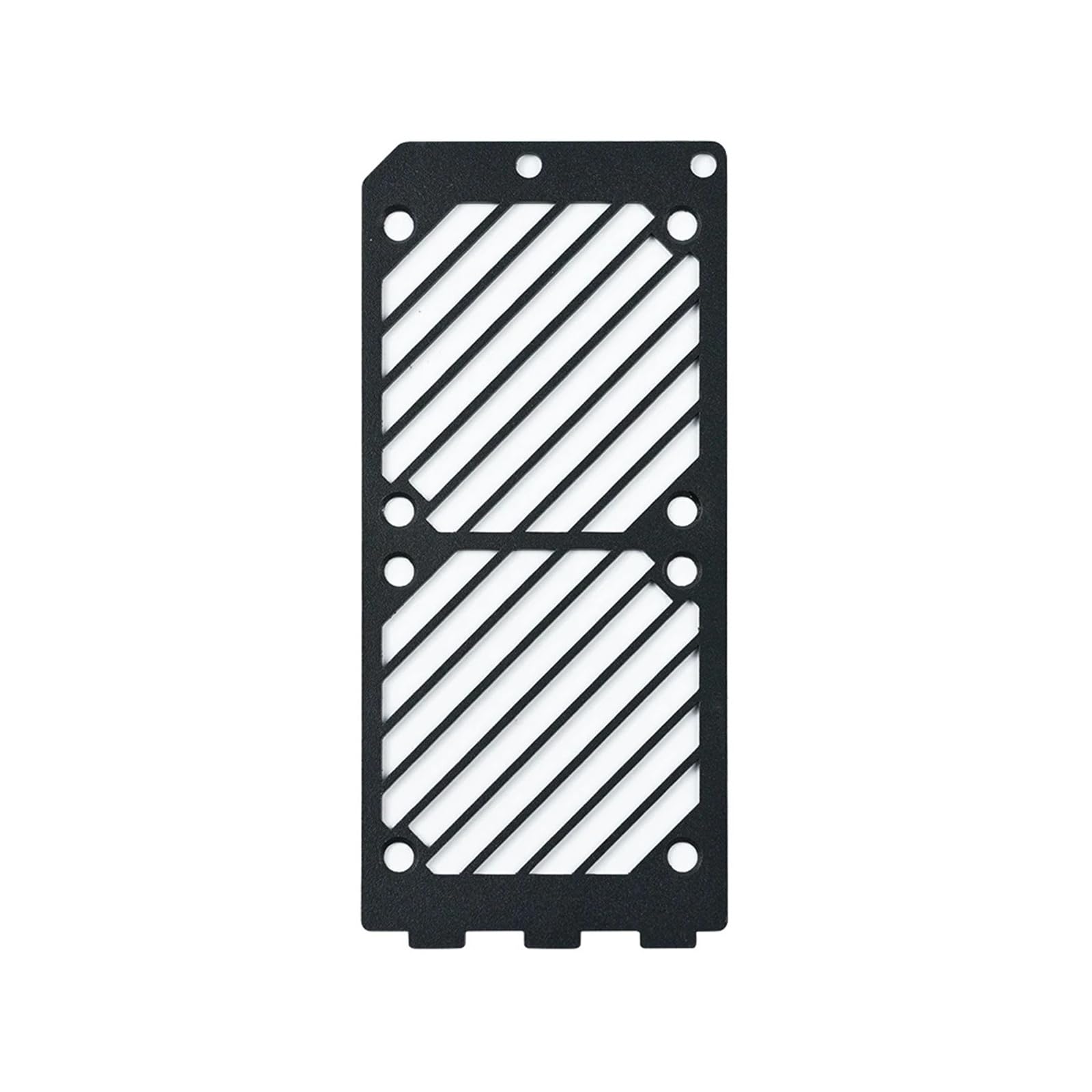 Support ventilateur boîtier d'ordinateur 2x6cm pour PC de bureau silencieux