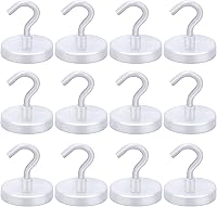 Vista 36 de LOVIMAG Ganchos magnéticos, paquete de 12 ganchos magnéticos de 30 libras + gancho magnético 2026 Cruise Cabin Ship Essentials Heavy Duty Strong