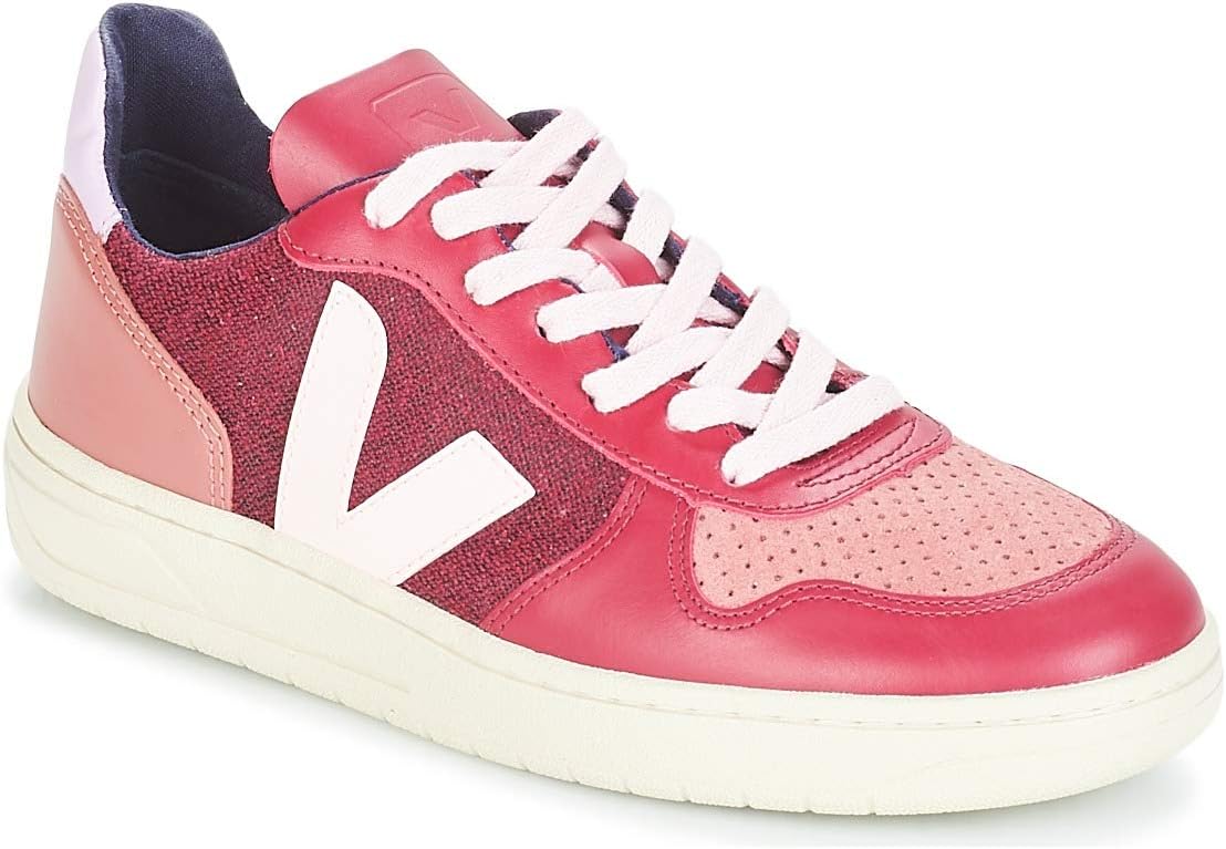 Veja V10 Pixel Trainers Red