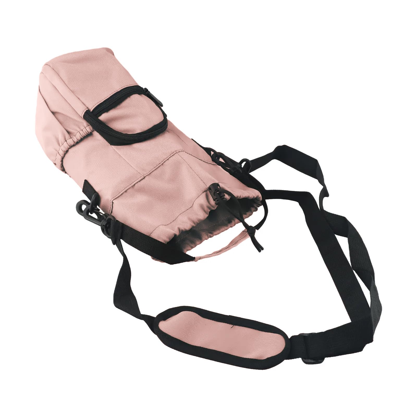 Porte-bouteille d'eau thermique isotherme noir avec sangle réglable