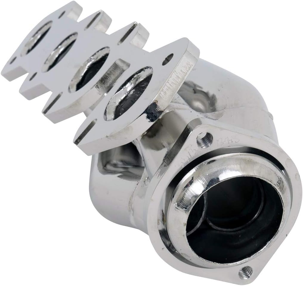 BBK 3515 1-5/8" Shorty Tuned Length Performance Exhaust Headers for Ford F Series F150 And Expedition 4.6L - Chrome Finish