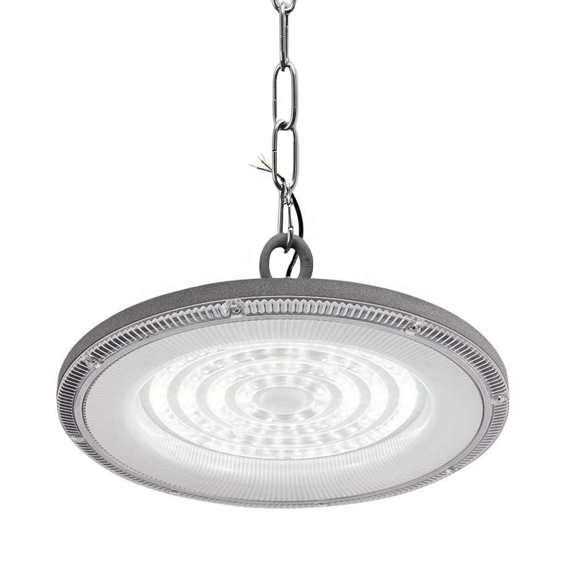 POWERSTAR ELECTRICALS LED UFO High Bay Light 100W/200W/300W, 6000K Daylight White, Durable Industrial & Warehouse Lighting Fixture (200W)