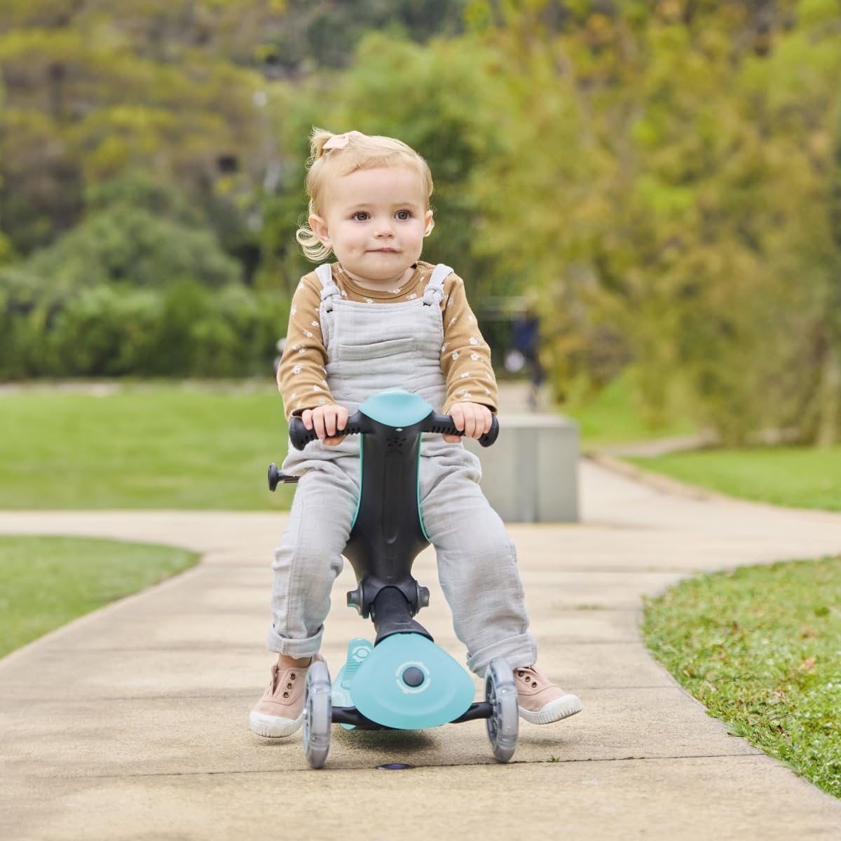 Globber - GO UP Deluxe Lights - Trottinette évolutive 3 Roues avec siège, pour Les Enfants de 15 Mois à 6 Ans