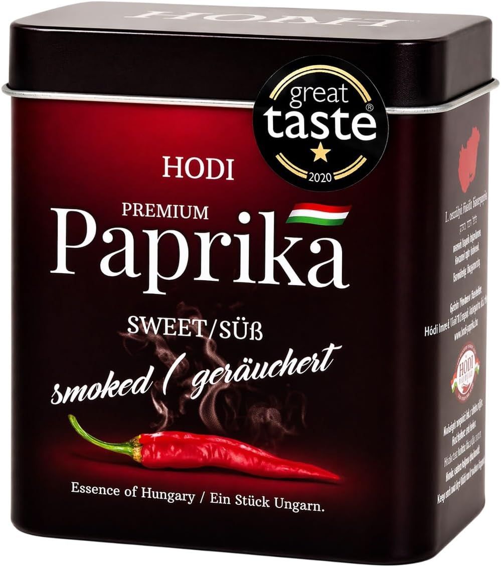 Hungarian Oak Smoked Sweet Paprika in Gift Box 50g - Premium Quality - Great Taste Award Winner