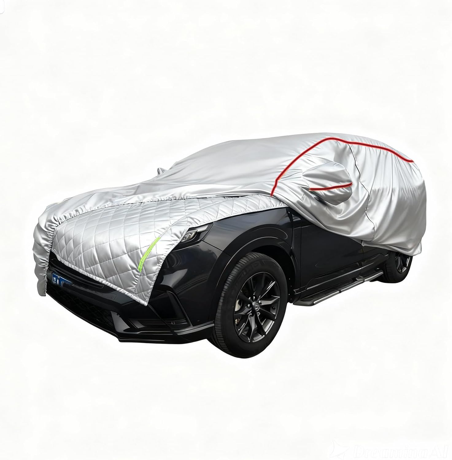 Hail Protection Car Cover SUV Custom Fit for Jeep Wrangler JK JL 2 Door 1987-2026 Heavy Duty Protection for SUVs Extended SUVs, Waterproof Oxford & EVA Cotton, UV-Proof Rainproof