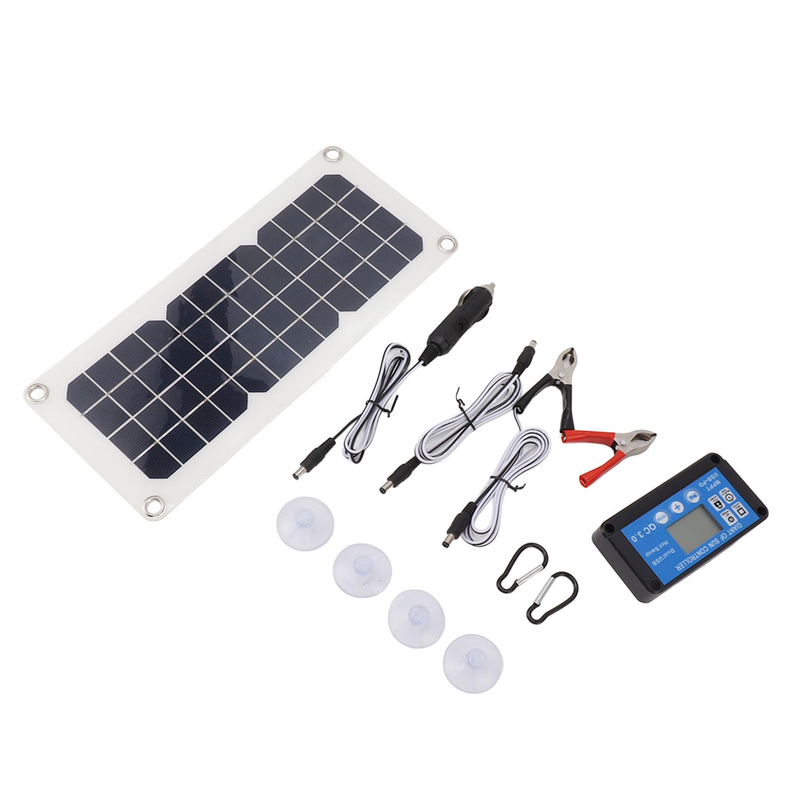 Eujgoov Kit Pannello Solare, Kit Pannello Solare Portatile