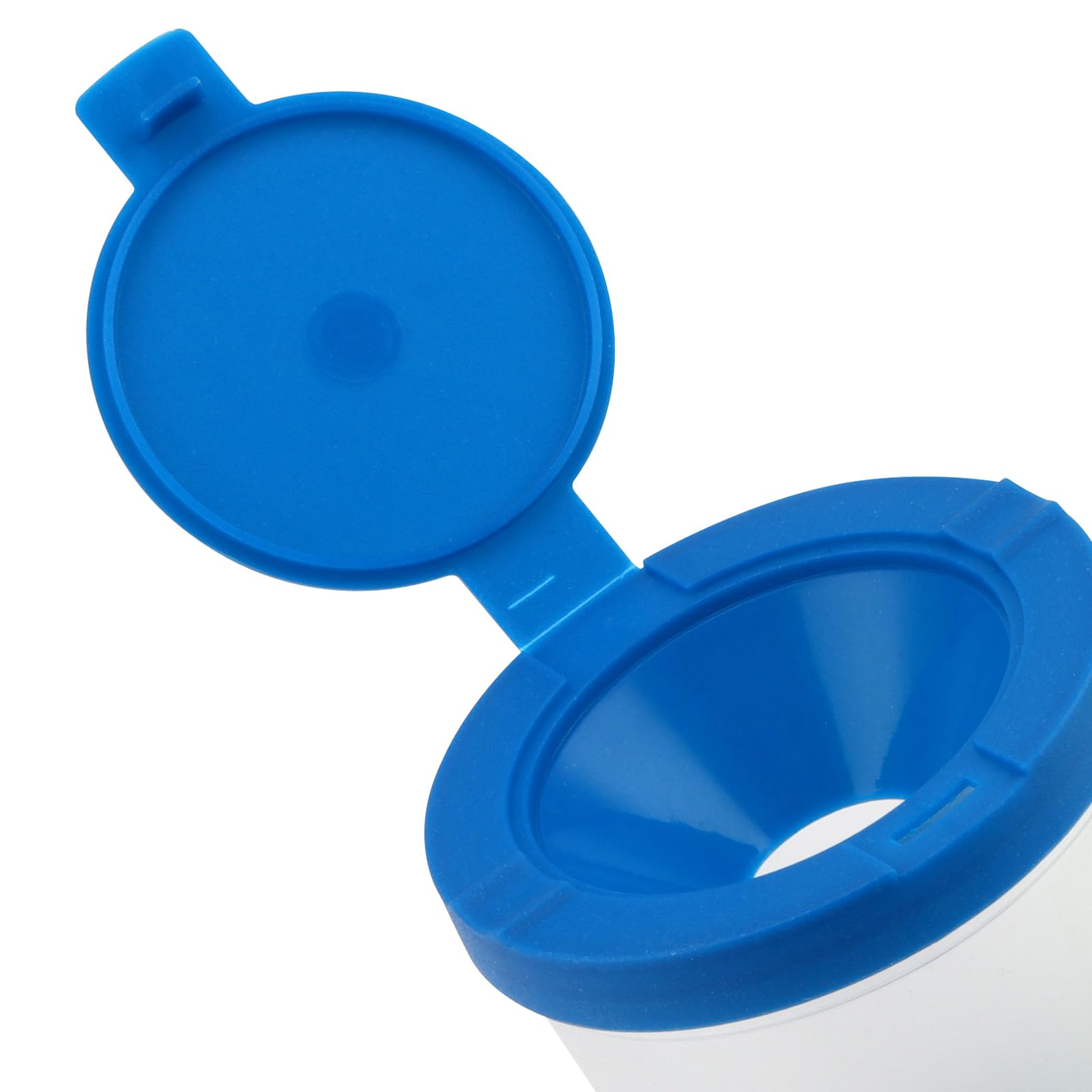32 bicchieri colorati con coperchio, in plastica, 7 cm, con protezione anti-fuoriuscite, per pittura artistica
