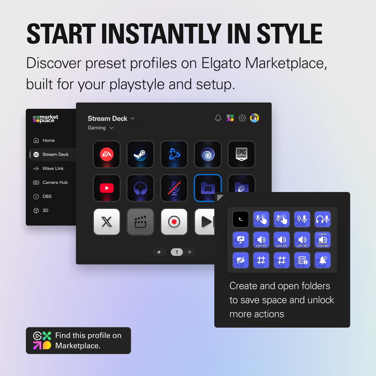 Elgato Stream Deck MK.2 – Studio Controller, 15 macro keys, trigger actions in apps and software like OBS, Twitch, YouTube and more, works with Mac and PC