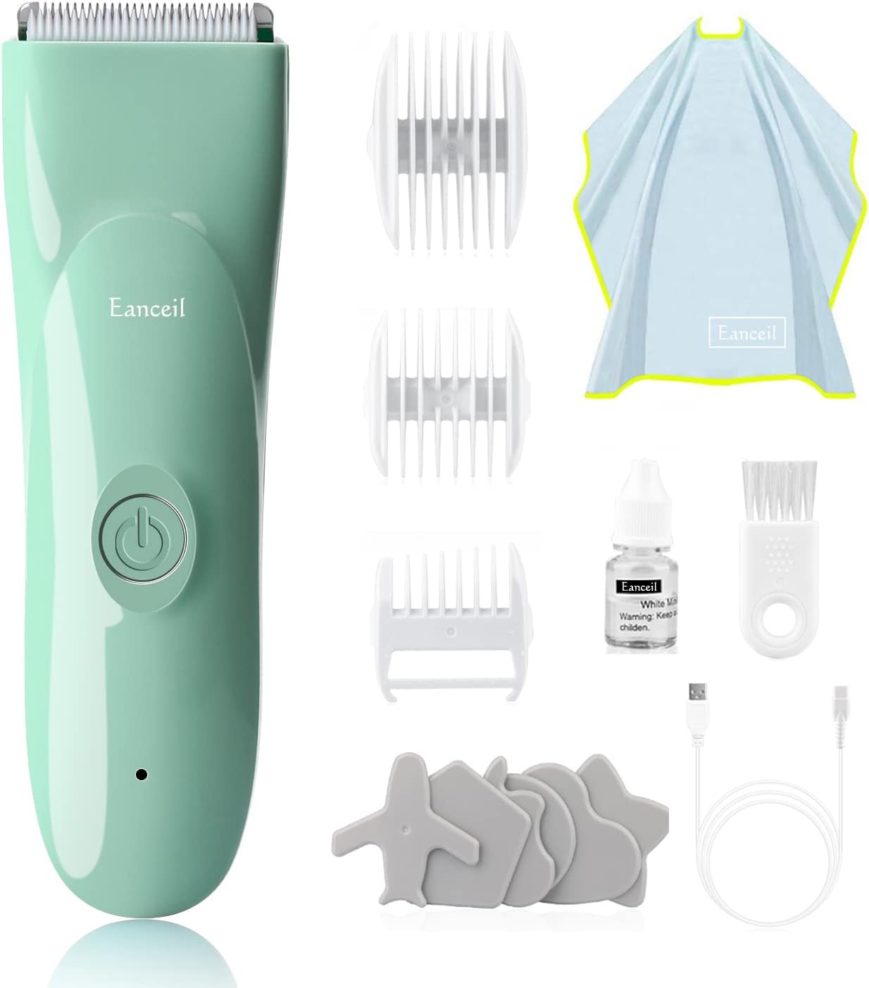 Baby Hair Clippers Ultra Quiet Electric Hair Trimmer