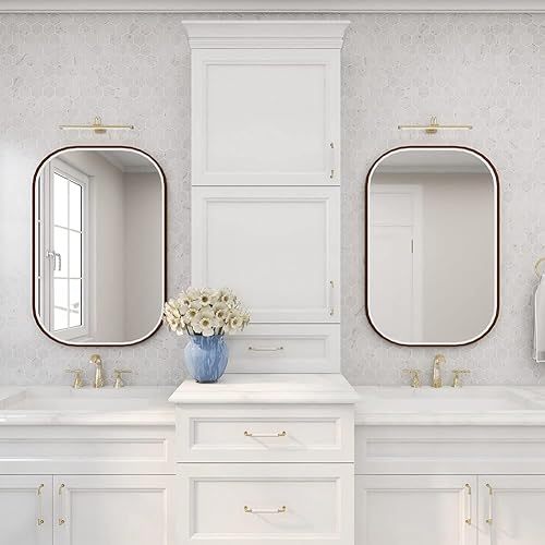 Miniatura 2 de Adolif Carrara - Mosaico de mármol blanco, mármol 100 % natural, pulido, mosaico de mármol blanco Carrara para cocina, baño, pared o ducha, 5 hojas,