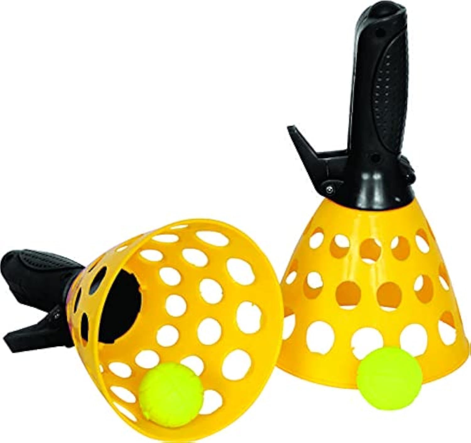 Toyzone Batman Pop Catch Twin Ball Game | Indoor & Outdoor Games Toys Set for Kids | Pop & Catch Ball Play Fun for Boys & Girls (B09BJWPZYN) Amazon Price History, Amazon Price Tracker