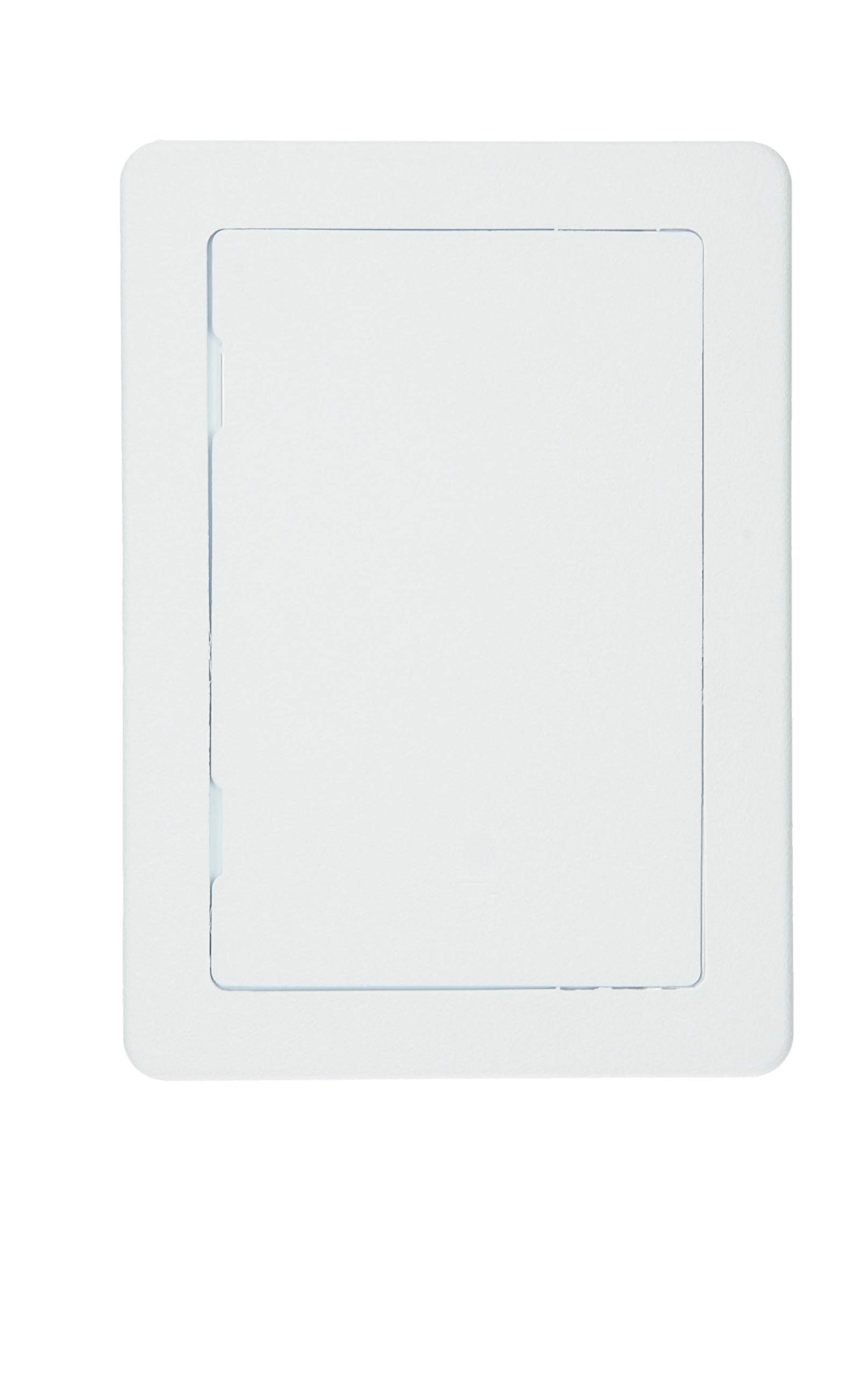 DRAAK Access Panel 100x150mm Surface Coverage White ABS Plastic Inspection Hatch Paintable to Hide Valves, Wire and More